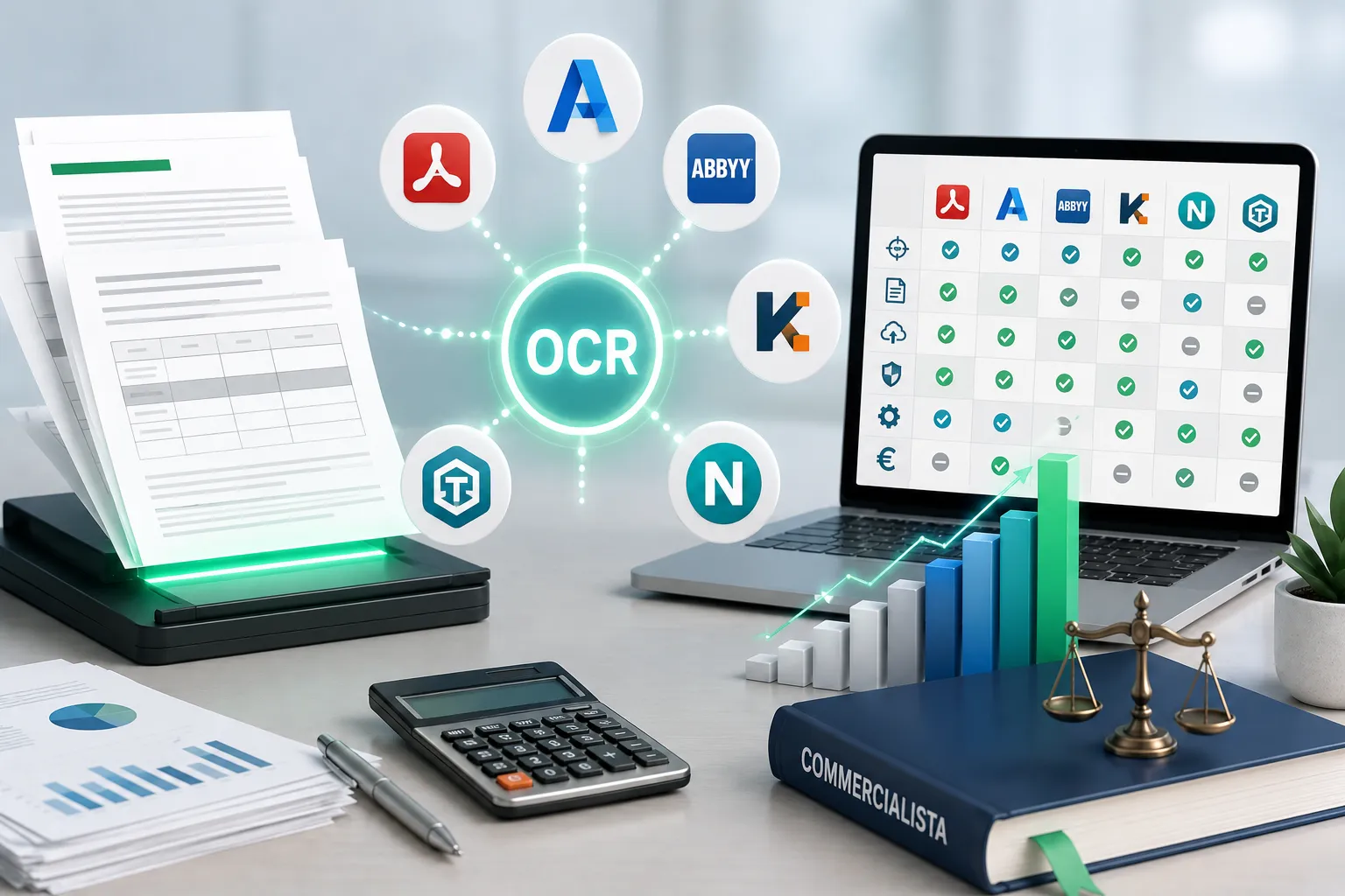 Migliori Software OCR per Commercialisti 2026: Testati e Comparati